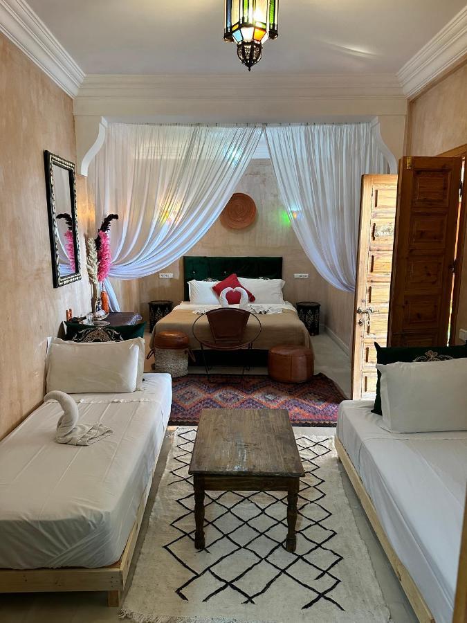Riad Les Miroirs Marrakesh Esterno foto